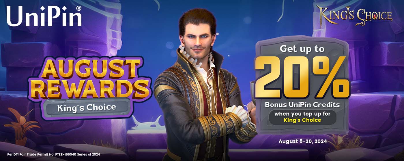 August Rewards: King's Choice (PH)
